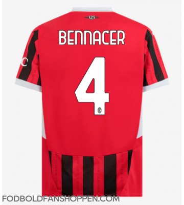 AC Milan Ismael Bennacer #4 Hjemmebanetrøje 2024-25 Kortærmet